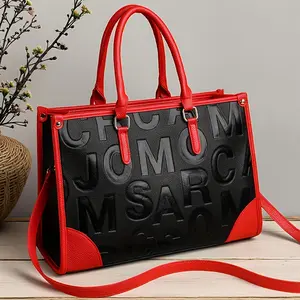 High Quality PU Tote Bags For Women, Handbags With Letter Prints, Large Capacity Classic Shoulder Bags, Casual Crossbody And Underarm Bags For Strolling, Multi Functional Commuting And Work Bags, Mother'S Day Gift