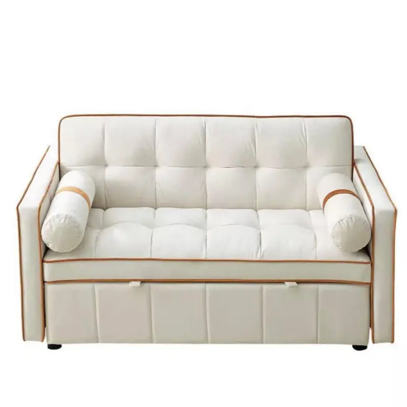 Pull Out Sleep Sofa Bed 2 Seater Loveseats Sofa Couch for Office Living Room US
