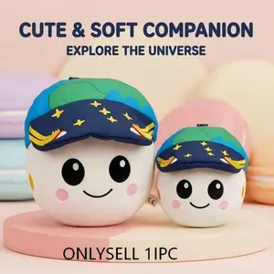 Rise Plush Artemis 2 Plush Toy, Unisex MoonMascotStuffed Animal, Soft and Cozy LunarSymbol Gift, Perfectfor Collectors and Fans