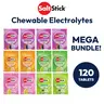 Chewable Electrolyte Bundle - Fast Acting Hydration Variety Pack Bundle - Vegan Non-GMO - Pink Lemonade, Green Apple, Lemon Lime, Tart Orange, & Mixed Berry Healthcare Dietary