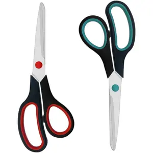 , 2 Pack 7.5 inch  for Office and , Scissor  Purpose for School Fabric Craft Supplies Use