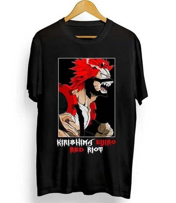 Eijiro Kirishima My Hero Academia T-Shirt, Boku no Hero, My Hero Academia,Bakugo