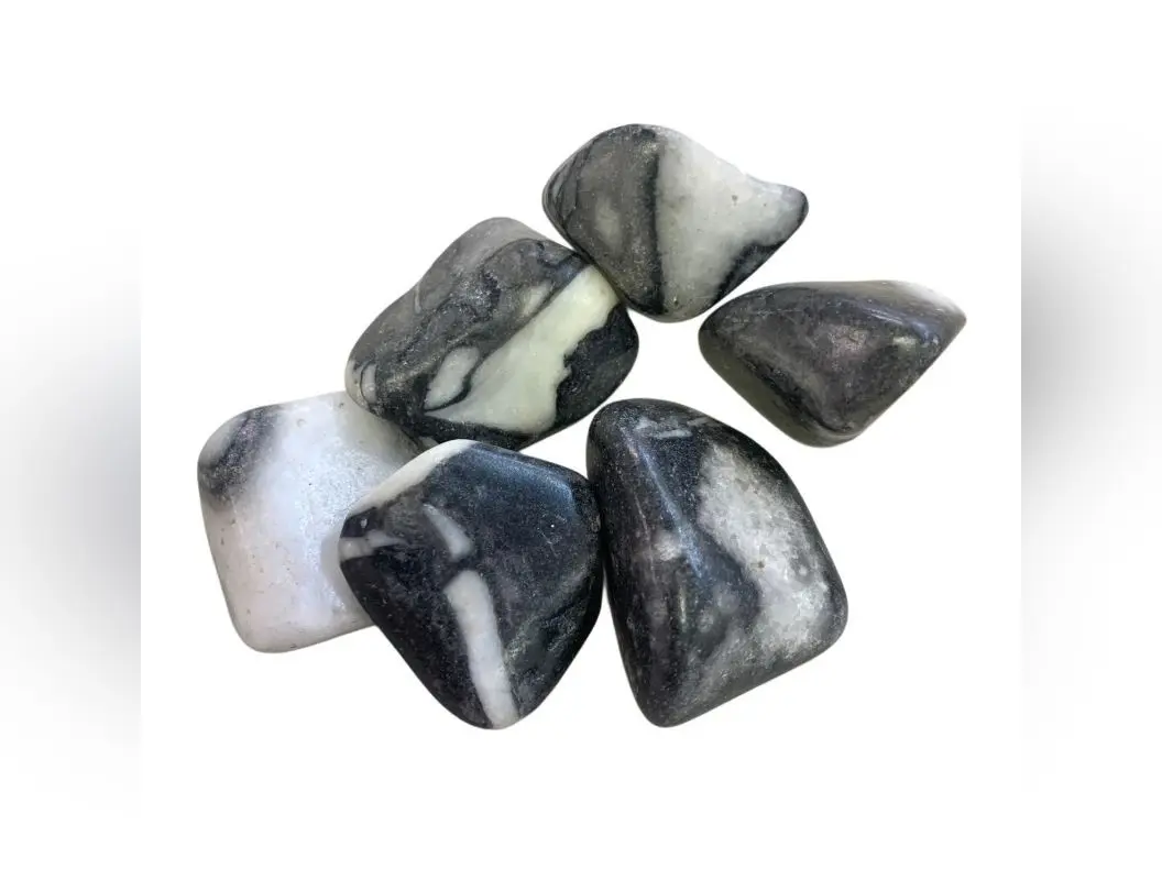 Shell Jasper Tumbled Stone