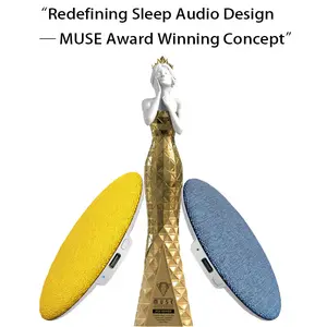 OObang Ultra-Thin Pillow Speaker Customizable Al ChristmasCompanion, for Bedtime Music &uAudiobooks, Compatible withMobile Phones, Tablets, Android&iOS, USB Connection tBluetooth Device Electronic Timer Transparent Smartphoneblues morning Smartphone Audio