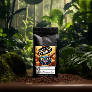 Caramel Cream Flavored Coffee | Medium | Naturally Flavored | Sugar Free | No Artificial Additives | Roasted & Shipped Same Day | 1% Profit to Cancer Research