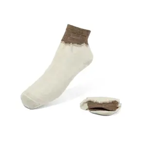 Men's Baby Alpaca Knitted Socks Two Color Design