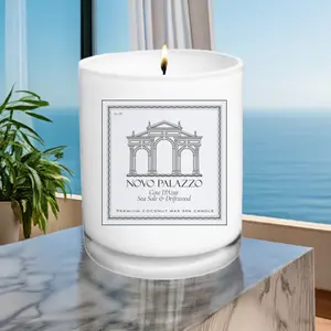 Cote D'Azur Sea Salt & Driftwood Scented Candle 18oz Aroma Coconut