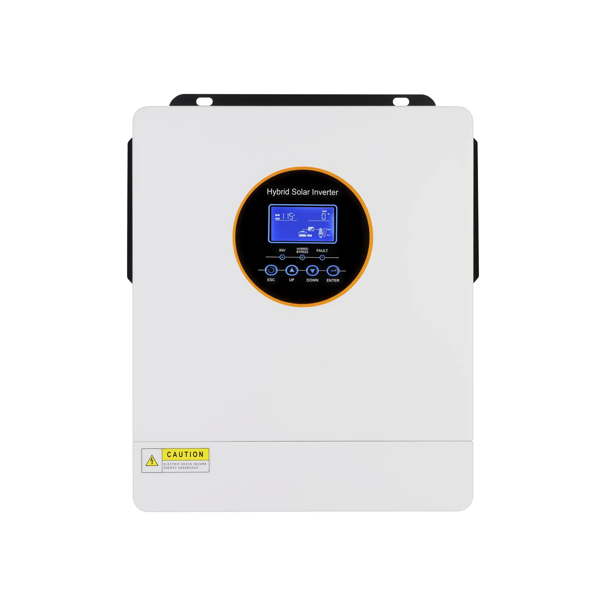6500W Solar Hybrid Inverter 48V to 120V 240V Split Phase, inversor solar híbrido, Pure Sine Wave Power Inverter Built-in 120A MPPT Controller, Max.PV Input 7200W 500Vdc, Work with 48V Lead Acid and Lithium Batteries