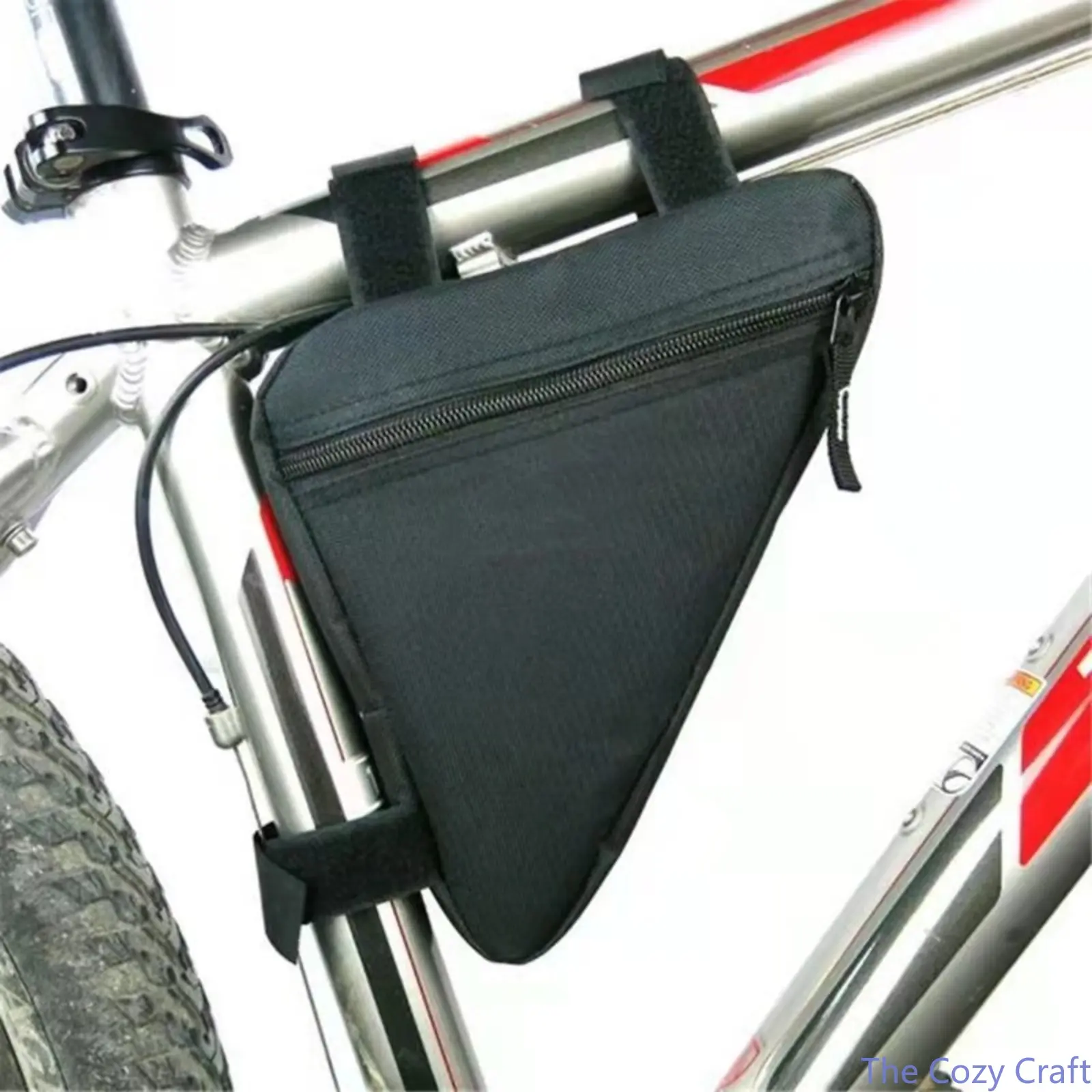 Unisex Waterproof Large-Capacity Bike Frame Triangle Bag - Top Tube, Saddle, Front Storage Pouch, Wear-Resistant Tool Organizer for Outdoor Sport Cycling, Mountain Bikes, Riding Gear