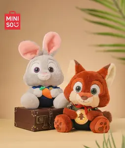 Disney Zootopia Judy & Nick Plush Toys – Cute Character Stuffed Animals, Soft Cuddly Collectibles & Gift for Fans