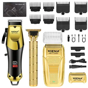 Men's Electric Shaver Set, USB Rechargeable Facial Hair Trimmer, Ideal Gift for Boyfriend, Valentine's Day & New Year, Rechargeable Shaver Kit