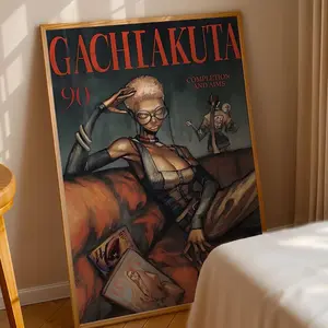 Gachiakuta Semiu Poster: Curated Manga Panels, Anime Satin Poster