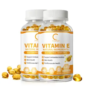 （2 Pack)Vitamin E Capsules,1000 IU Mixed Tocopherols, Antioxidant Protection & Immunity Boost Supplement, 120 Softgels