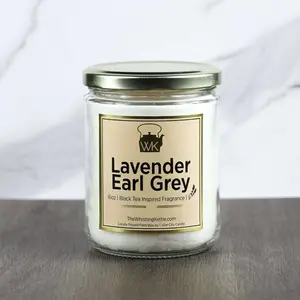 Lavender Earl Grey Scented Tea Candle
