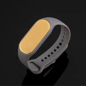 FF0033 New Store Opening | | Custom Silicone Wristband |   Engraved Metal Plate ID Bracelet |   Memorable Gift to Keep Important Info Close