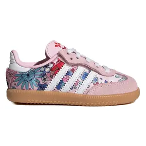 adidas Samba OG Comfort Closure Liberty London Clear Pink Floral TD Fashion Shoes New