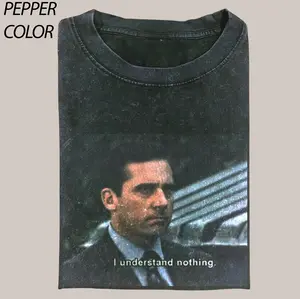 The Office Michael Scott I Understand Nothing Graphic T-shirt, Funny Movie Meme Shirt, Funny Graphic Tee, Gift for Men, Gift for Women, Crew Neck T-shirt, Trending T-shirt