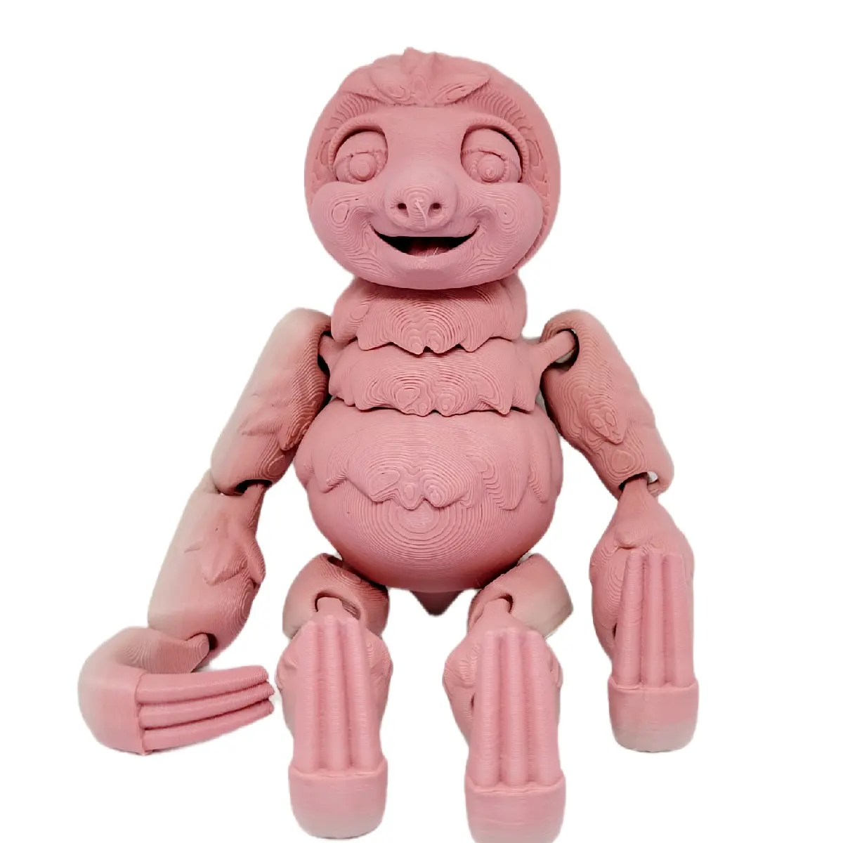 3D Printed Sloth Pink