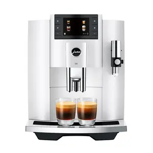Jura E8 Piano White Coffee Machine 15683