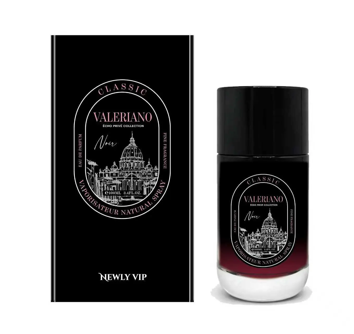 NEWLYVIP brand perfume, 100ml men's perfume, lasting fragrance, Leather fragrance, suitable for daily party parties
