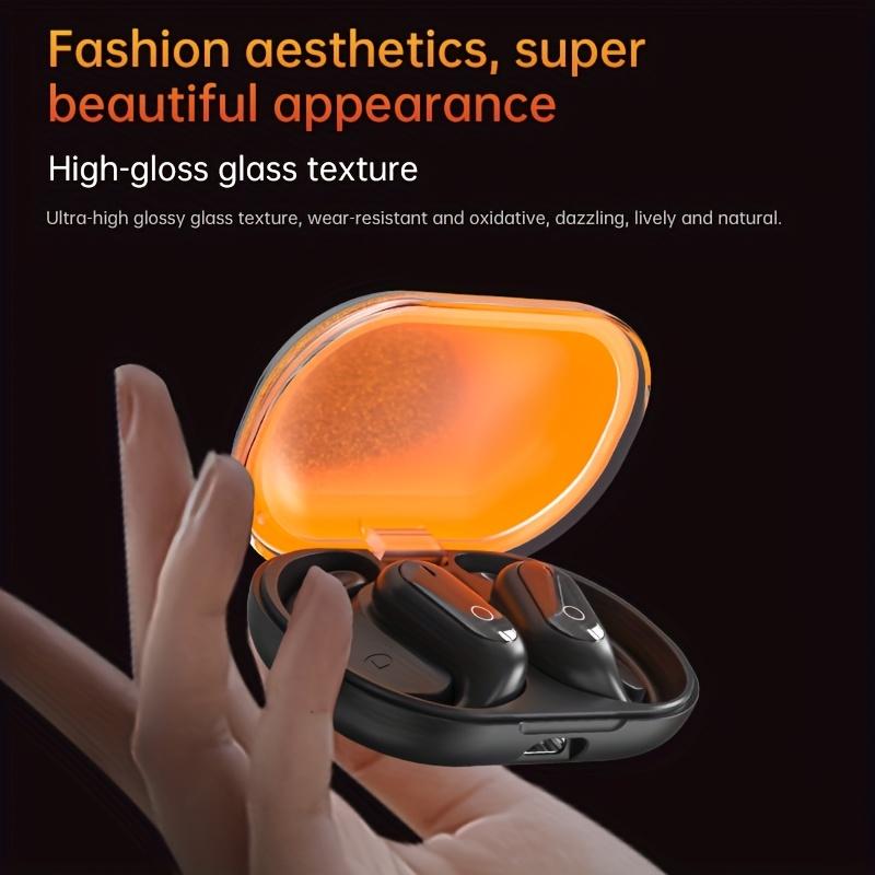 OWS Open Wireless Luminous Sand Earphones, High Fidelity Sound Quality, High Definition Music with Built in Microphone Suitable for Listening to Music, Sports, and Fitness