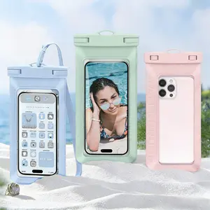 3/5 Pack IPX8 Waterproof Phone Pouch, Cute Multi-Color Underwater Phone Case for Swimming Beach Vacation