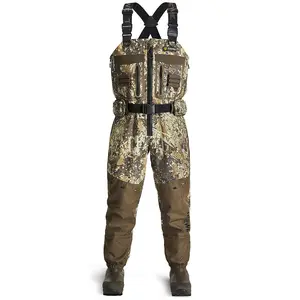 [Amazing Offer] TideWe DeepWade Zip Waders Duck Hunting Breathable Chest Wader mens clothing