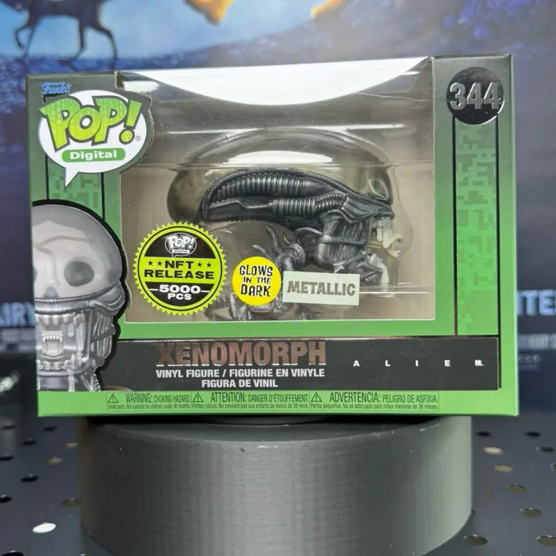 Funko Alien Xenomorph Glow NFT Limited 5000 pieces