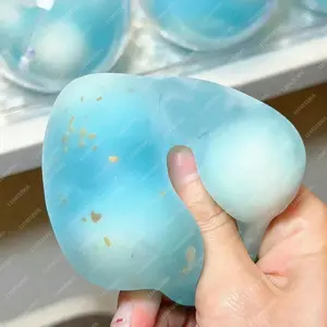 Crunchy Wax Mochi Ball Stress Ball Cracking Wax Squeeze Ball Squishy Toys ASMR Sound Sensory Anti Stress Fidget Toys for Adults