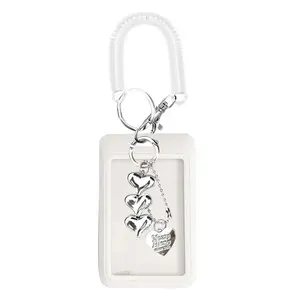 Keychain Card Holder Snug Photo Card Holder Id Card Holder Secure For Campus Bus Metro