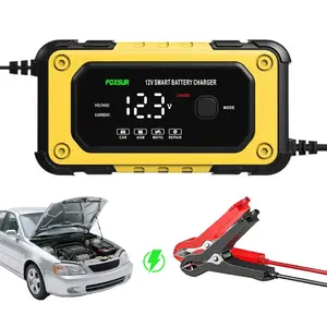 Portable Car Battery Charger with Us Plug, Emergency Jump Start Kit, Smart Power Supply for Vehicles, Safe and Efficient 12V Device, Car Power Bank Jumper