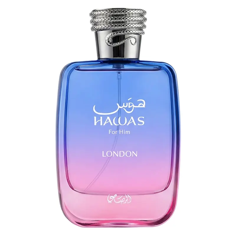 Rasasi Hawas London for Men Eau de Parfum Spray, 3.4 Ounce