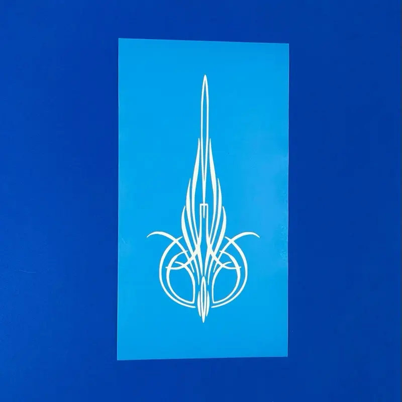 Jackal Accent Pinstripe Stencil J-4