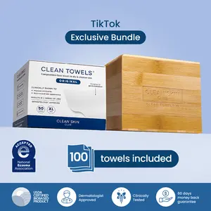 CLEAN SKIN CLUB The Clean Luxe Bamboo Kit: Original Edition