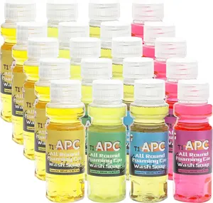 -Round Foaming  Wash Soap, High-Foaming Concentrated Formula, Specialized  Shampoo for  Cannon and  Washer, 3.38 Fl Oz Each (Pack of 20)