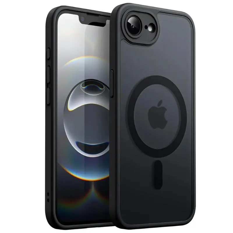 For Magsafe Magnetic Wireless Charging Case For iPhone 16E 5G Shockproof Matte Back Cover Coque