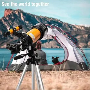 F30070 HD Professional Astronomical Telescope, Tripod Mounting, Single Tube Star Observation, Perfect Gift Choice, Decorative Furniture Piece