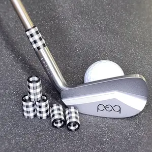 Plaid Pattern Golf Ferrules