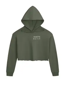 Juliette Actif Signature Crop Hoodie
