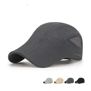 New Laser Perforated Breathable Forward Hat For Men's Sunshade Bailey Cap In Summer