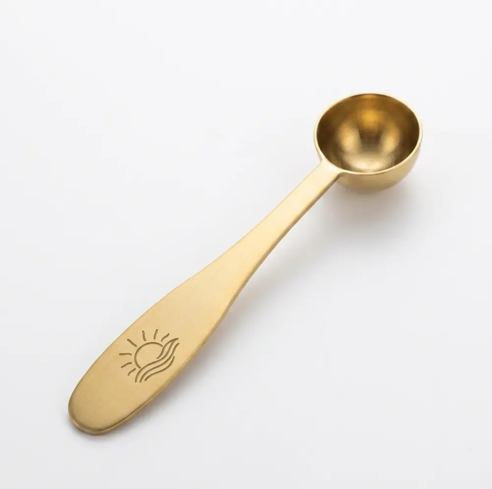 Golden Measuring Spoon