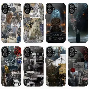 Game of Thrones Dragon Phone Case Fantasy TV Show Protective Compatible with iPhone 11, 12, 13, 14, 15, 16, 17 & Samsung Galaxy – check our available sizes