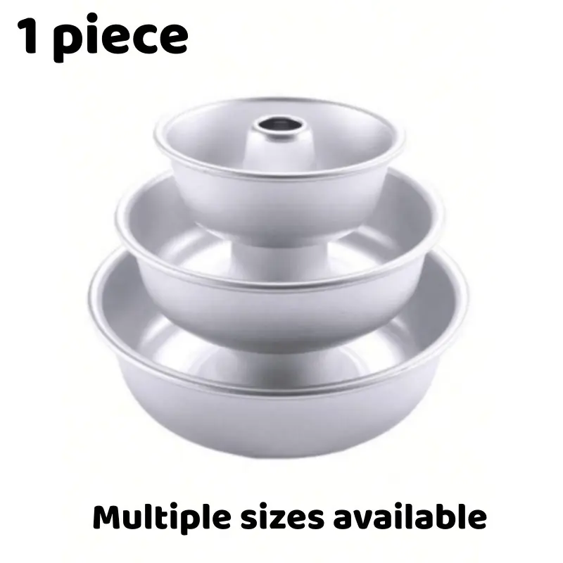 Aluminum Alloy Cake Molds, Hollow Design Cupcake Baking Tools, Multiple Sizes Available, Large Donut Mold, Kitchen Baking Supplies for Home Use, Non Toxic Bakeware, High Quality Bakeware