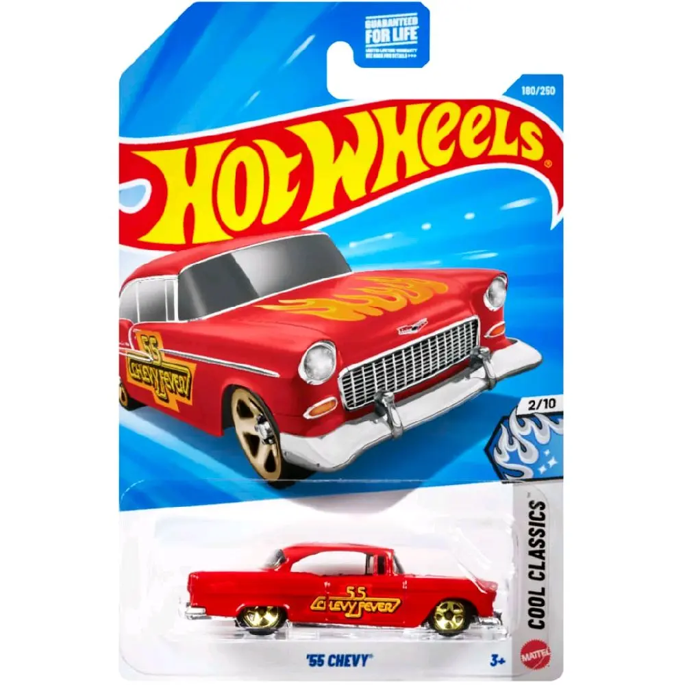 Hot Wheels 2026 '55 Orange Chevy Diecast Model Car, Collectible Toy Vehicle, Mainline Diecast Vehicle, Model Cars, Enthusiasts Of Classic Cars