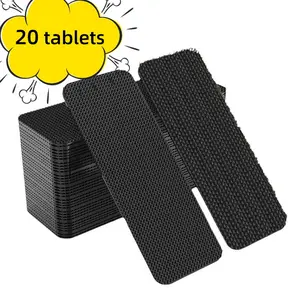 20 Heavy-Duty Adhesive Tape Rolls, Waterproof No Residue, Multi-Purpose Hook & Loop Fasteners, Ideal for Home Office Car Installation Solutions