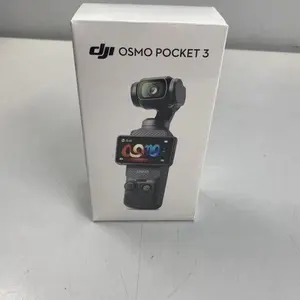 DJI Osmo Pocket 3 Stabilized 4K Handheld Camera w/ Rotatable Touchscreen - Gray