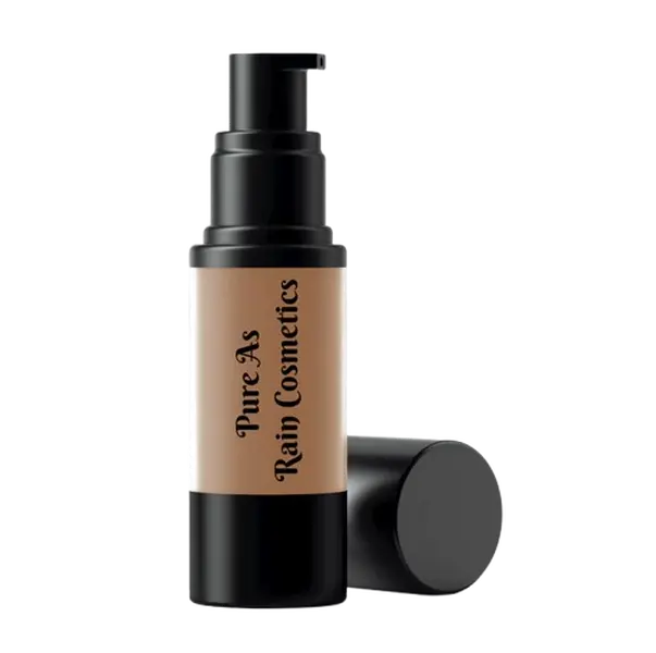 Oil-Free HD Liquid Foundation: Flawless Coverage for a Matte, Picture-Perfect Finish Hydrating Lightweight Makeup  Aluminum Chamomile Concealer Cream Flower Green Tea