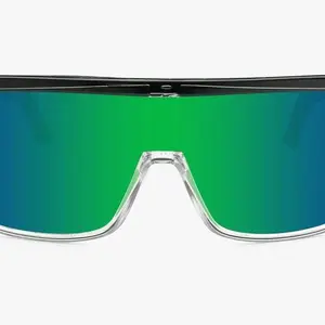 # BZ104GM  Protect your vision both on and off the job with the Buzz-Bombs, a pair of blue tinted mirror safety sunglasses fully equipped with removable side shields. When your job requires ANSI Z87+ safety rated glasses or when extra side protection is n