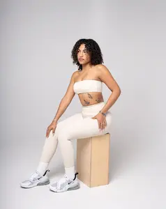 Beige—THRIVE Leggings