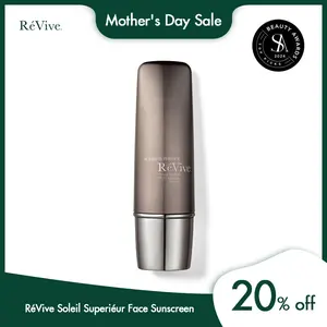 RéVive Soleil Superiéur Face Sunscreen - Broad Spectrum SPF 50 Sunscreen - Ultra-Transparent & Anti Aging Sun Care to Help Improve Skin Barrier Repair & Protect Against UVA/UVB Rays (1.7 oz)